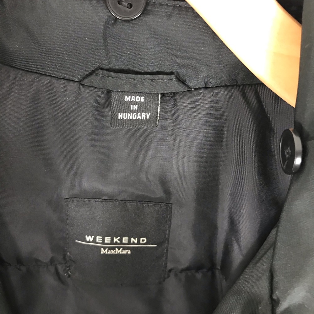 MaxMara weekend vintage down jacket black - Picture 3 of 8